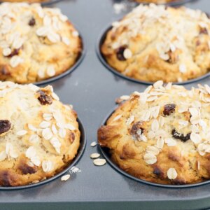 Owsiane muffinki