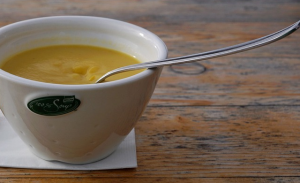 Wegańska zupa krem z batatów
