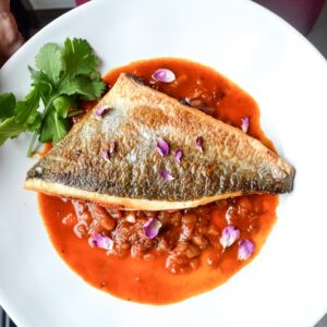 Ryba z sosem pomidorowym (Thermomix)