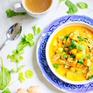Curry z warzywami i kurczakiem