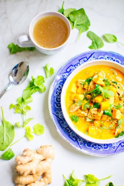 Curry z warzywami i kurczakiem