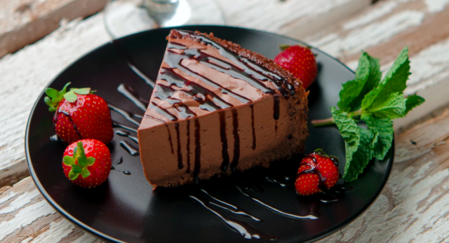 Ciasto czekoladowa pianka